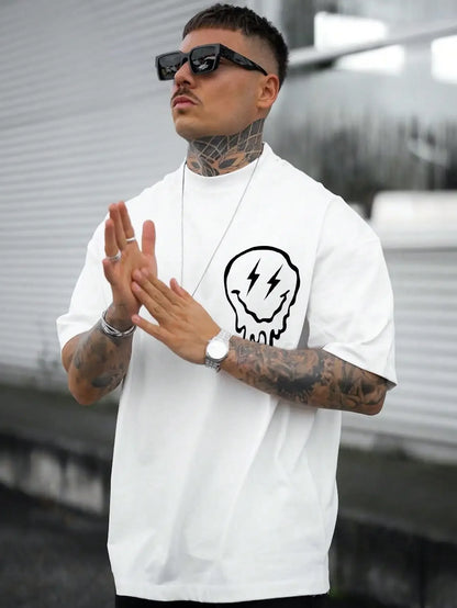 Melting Happy Face Short Sleeve